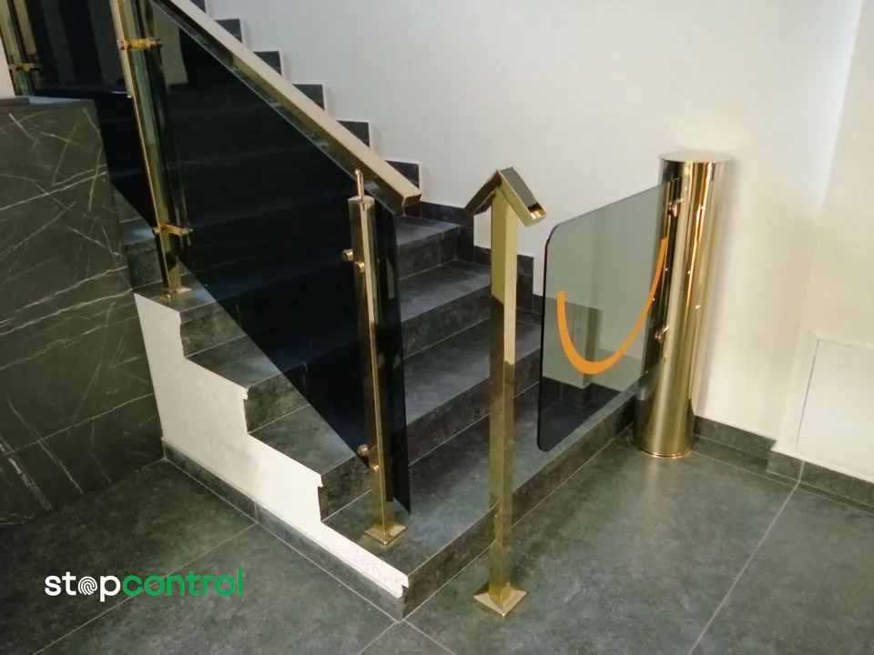 GATE GS — автоматична хвіртка в кольорі золото, Київ