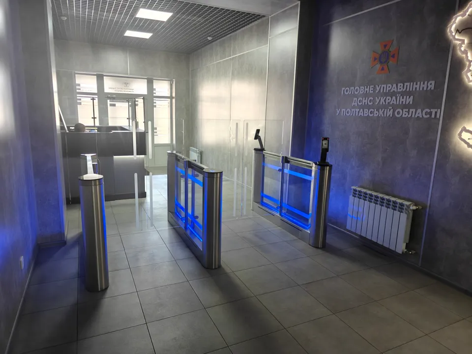 Sweeper HG + Hikvision Face ID — Головне управління ДСНС Полтавської області